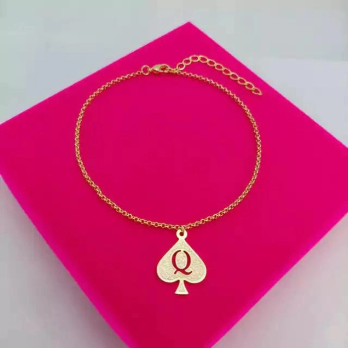 Hotwife QOS Anklet - Gold Plated 18k - (hotwife anklet)