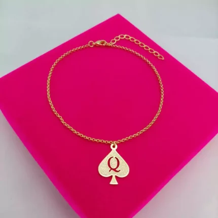 QOS Anklet - 18k Gold Plated - 1