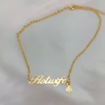 Customized Hotwife Necklace - 18k Gold Plated - 5