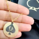 Customized QOS Necklace - 18k Gold Plated - 2