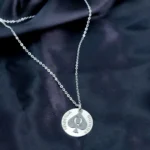 Customized QOS Medal Necklace - 925 Silver Plated - 3