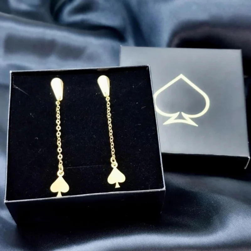 Mini QOS Earrings - 18k Gold Plated