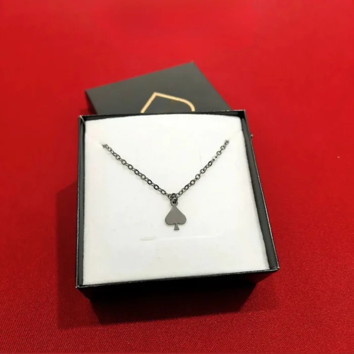 Mini QOS Necklace - Special Black