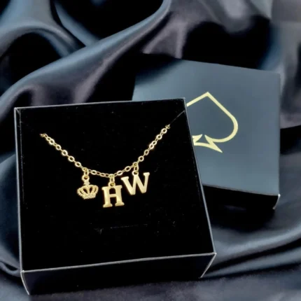 Queen HW Necklace - 18k Gold Plated